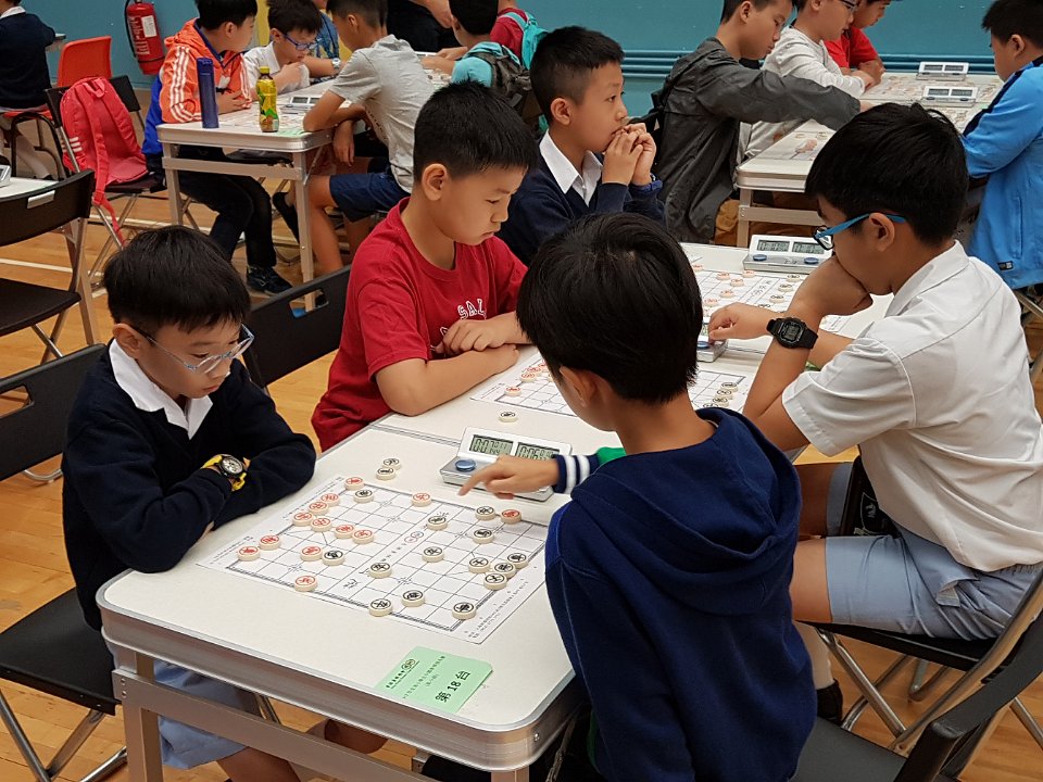(11月12日)本校荣获「2017年全港小学生中国象棋个人赛」初小组团体