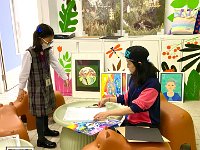 一仁班梁焯喬「童夢童趣喬畫廊」個人藝術作品展 (9)