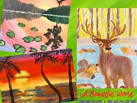 三信班陳建宇「A Beautiful World」個人藝術作品展 (2)