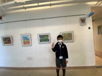 四勇班梁雅日「城市剪影」個人藝作品展 (4)