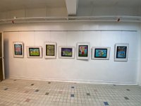 二智班梁雅玥「童眼童心看世界」個人藝術作品展 (2)