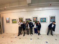 二智班梁雅玥「童眼童心看世界」個人藝術作品展 (7)