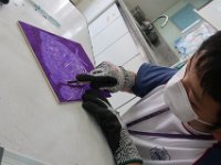 藝術大師班-馮捲雪木刻藝術工作坊 (2)