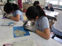 藝術大師班-馮捲雪木刻藝術工作坊 (21)