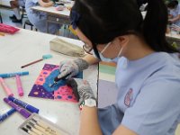 藝術大師班-馮捲雪木刻藝術工作坊 (74)